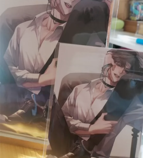 (病案本hbb同人)可直拍 A5银边色纸珠...