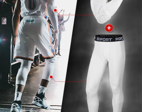 篮球紧身裤男七分裤速干裤高弹透气跑步健身裤...