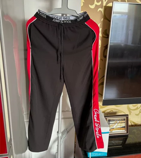 s码女款阔腿休闲裤 感兴趣的话点“我想要”...