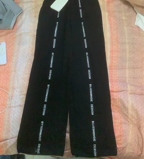 全新阔腿卫裤带吊牌 L码裤长100左右 （...