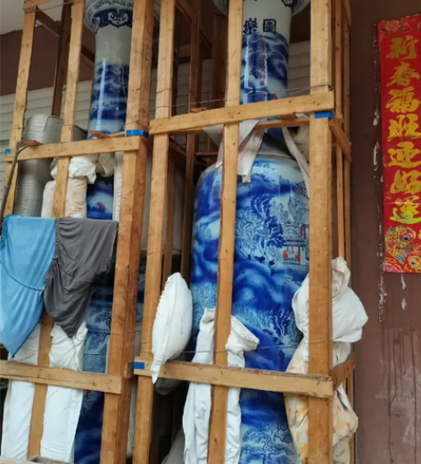 花瓶，高约3.5米，公司/酒店，大厅摆件。...