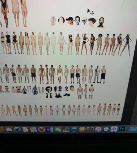 服装人体模版汇总服装效果图女人体儿童人体 ...