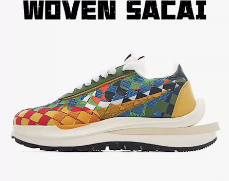 耐克 华夫编织 Sacai 联名 低帮 勒...