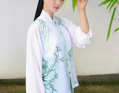 重回汉唐 清影 原创设计日常汉服女民族风无...