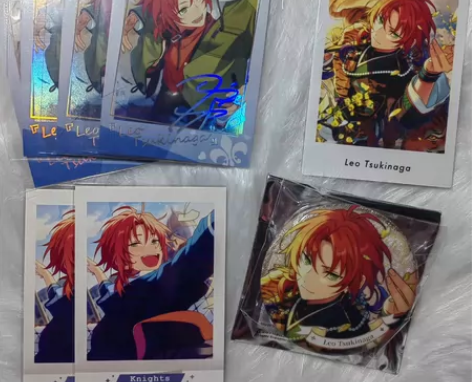 【可直拍】月永雷欧 花契吧唧1 星动日记4...