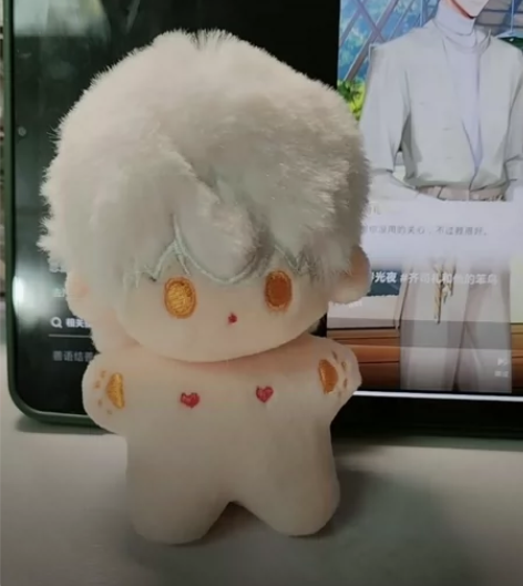 77齐司礼小狐狸属性豆豆眼海星体10cm棉...