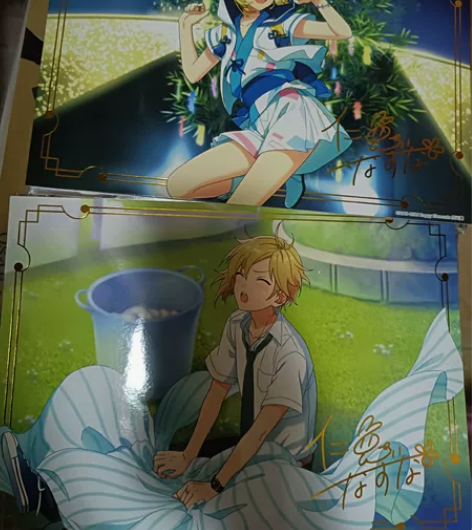 偶像梦幻祭 仁兔成鸣 a4厚卡纸立牌  可...