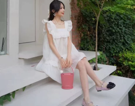 NOT FOR US 官方授权 雪纺荷叶边...