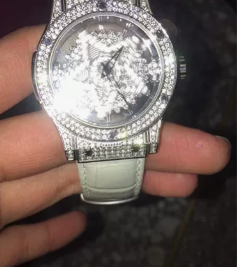 DAVENA品牌手表 五芒星 五成新 表带...