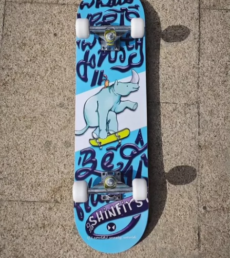 退坑捡漏价 急出全新闲置 DBH定制滑板，...