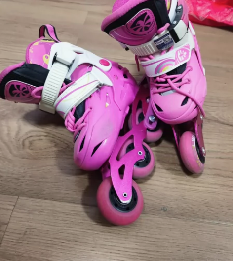 飞鹰S5S儿童轮滑鞋,适合溜冰鞋初学休闲花...