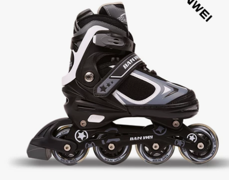 伴威溜冰鞋成人男女直排轮轮滑鞋成人溜冰鞋儿...