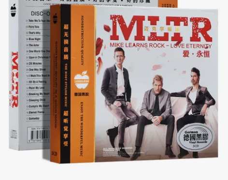 正版迈克学摇滚cd光盘欧美经典流行摇滚歌曲...