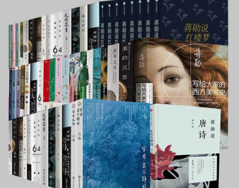 蒋勋作品44册全集 蒋勋细说红楼梦 说唐诗...