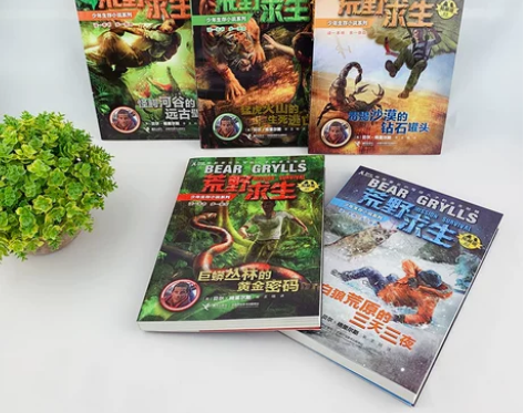 荒野求生少年生存小说全套26册贝尔格里尔斯...