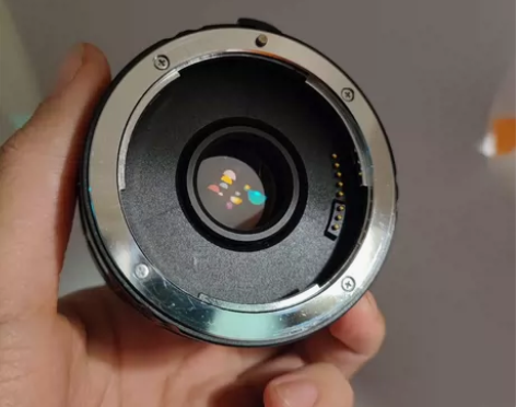 肯高佳能口二倍镜 镜片通透，无灰无霉带前后...