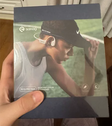 sanag塞那B51游泳蓝牙耳机骨传导真无...