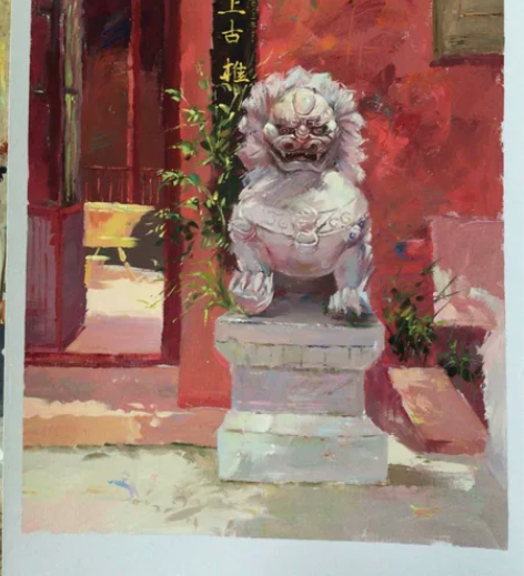 色彩作品 装饰画可以用来挂在房间  客厅 ...