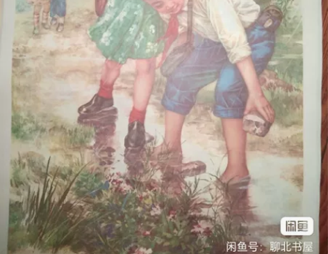 复古墙画30张不重样，有学生题材，历史故事...
