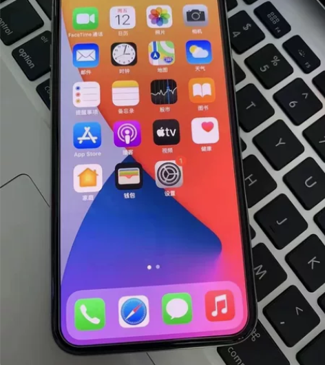 苹果x女朋友使用的，全网通64g?面容 感...