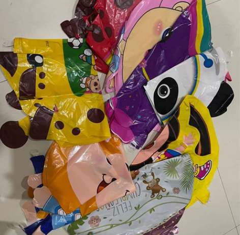 气球，买多了，随机15个，10打包，看好拍...