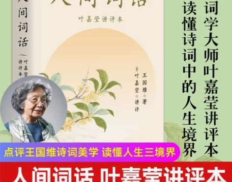 ?现货速发 人间词话叶嘉莹讲评本王国维 小...