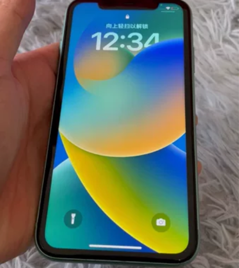 苹果11绿色 国行128g换过电池 其他全...