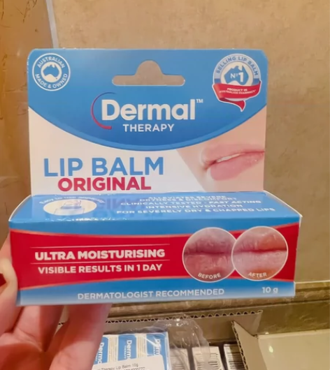 全新正品dermal润唇膏 原味10g 包...
