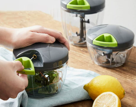 乐扣乐扣家用厨房多功能切菜器手动绞肉机绞菜...