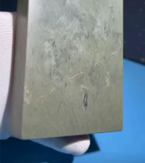 收藏级60年代端砚老绿端 尺寸13+8.4...