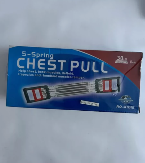 健身运动拉力器用健身扩胸器 弹簧拉力器仰卧...