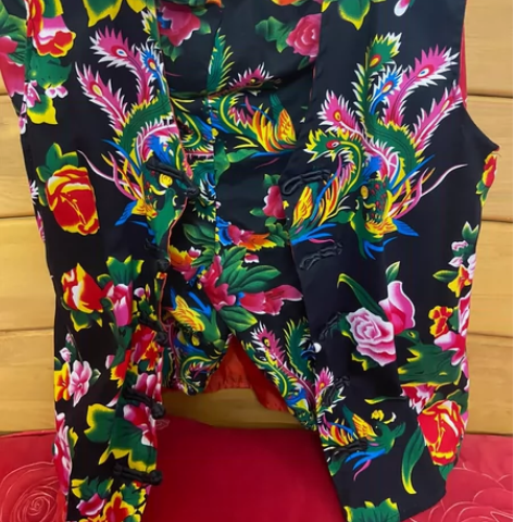 东北花马甲+短裤，买来想让我老公穿去炸街的...