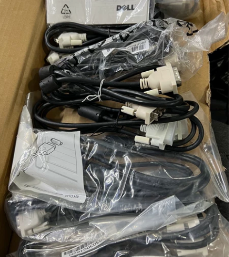 原装DELL联想AOC惠普DVI线电脑显示...