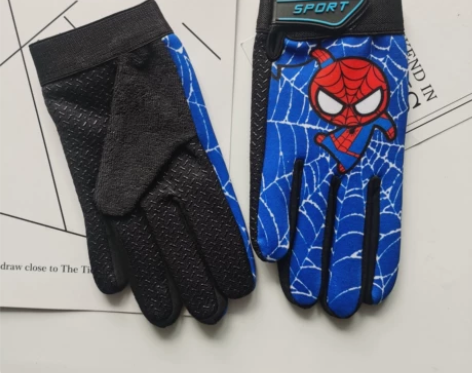 儿童手套男女秋冬季春卡通骑行平衡车小学生可...