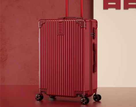 【狂欢价】结婚行李箱陪嫁箱红色箱子拉杆箱女...