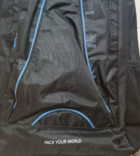 爱华仕简约双肩包男百搭电脑旅行背包初中高中...