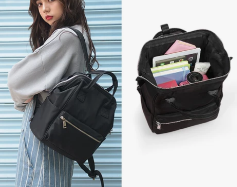 阿季2021新款离家出走书包百搭轻便旅行背...