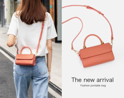 手提包包2023新款潮夏季mini百搭斜挎...