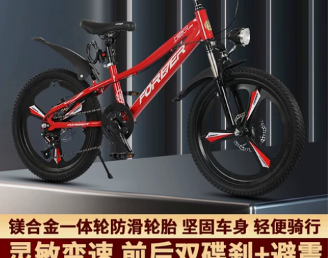 永久儿童自行车6-18岁中大童男孩女孩18...