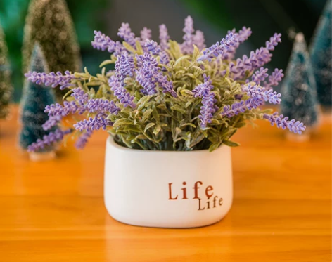 小清新盆栽 仿真花插花摆件餐桌茶几装饰玫瑰...