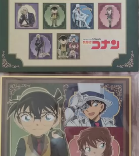 出  名侦探柯南 英伦风全员色纸 柯南 灰...