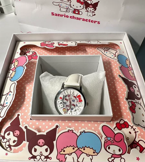正港三丽鸥联名手表 博主闲置 官方直寄有证...