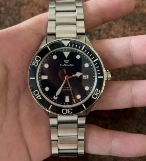 天王（TIAN WANG）手表男士自动机械...