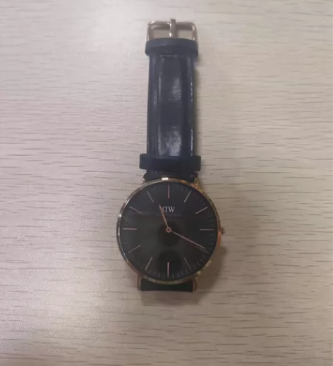 DW手表男 CLASSIC系列复古黑色皮质...