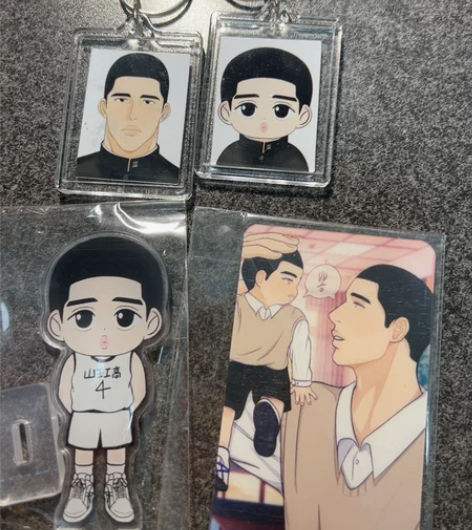 【出】灌篮高手深津一成韩谷同人Q版亚克力，...