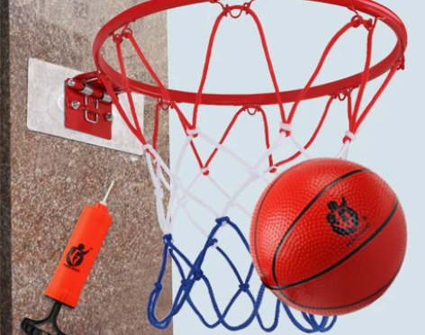 免打孔儿童篮球架便携式篮球框家用室内篮球投...