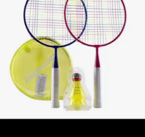 迪卡侬幼童迪卡侬儿童羽毛球拍套装小学生幼儿...