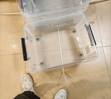 【3个装55升收纳箱】禧天龙 塑料收纳箱大...