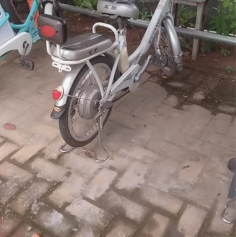 五羊电动自行车，带摇控防盗报警，还可以跑2...