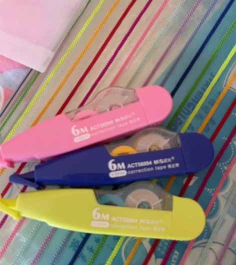 晨光涂改带 6m 三个打包卖?几乎全新M#...